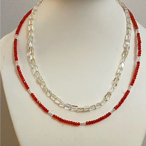 NEW  Quartz crystal necklace - Picture 3 of 3